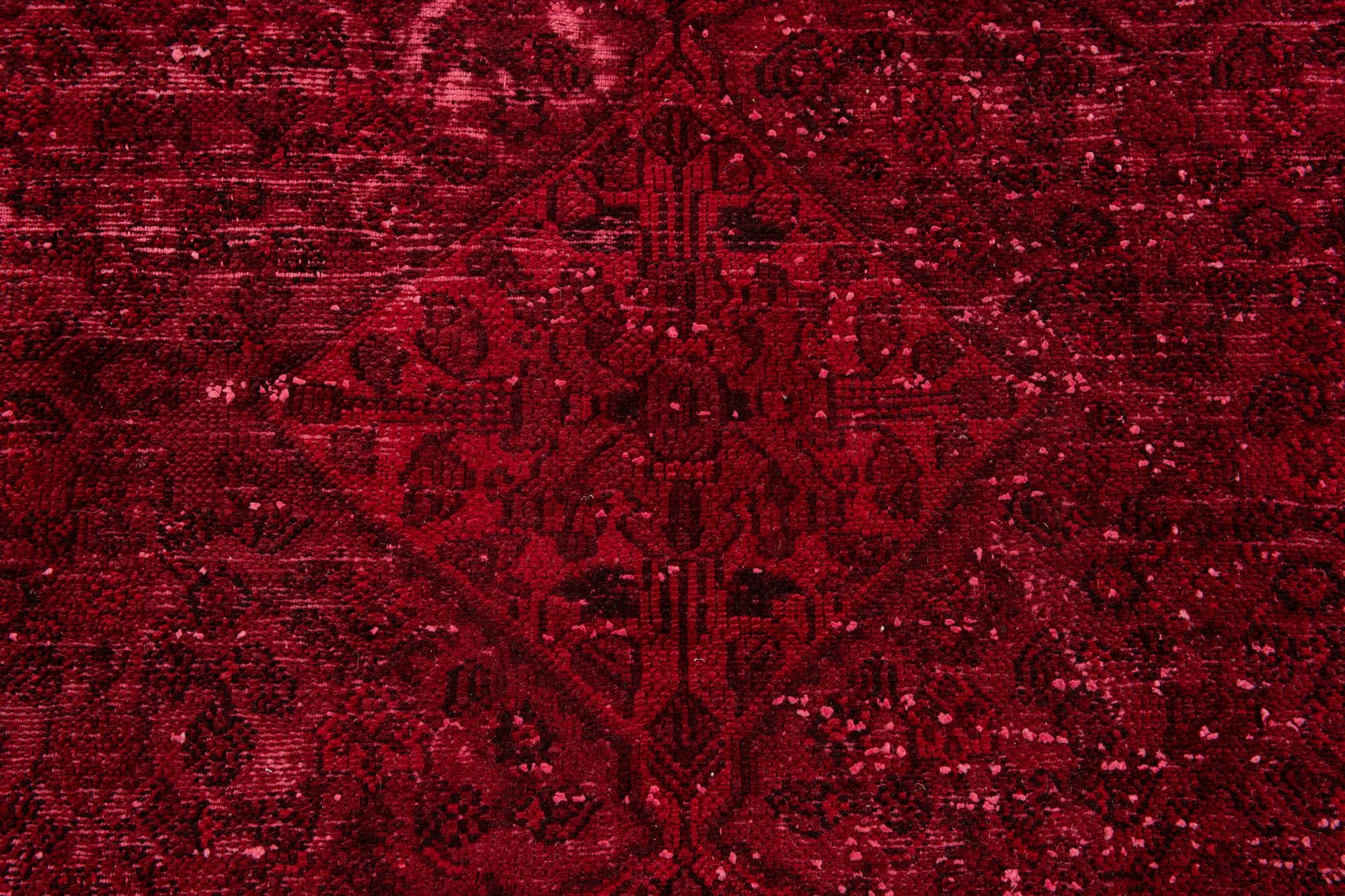 7' 6 x 11' 6 Hand Knotted Ultra Vintage Persian Wool Rug