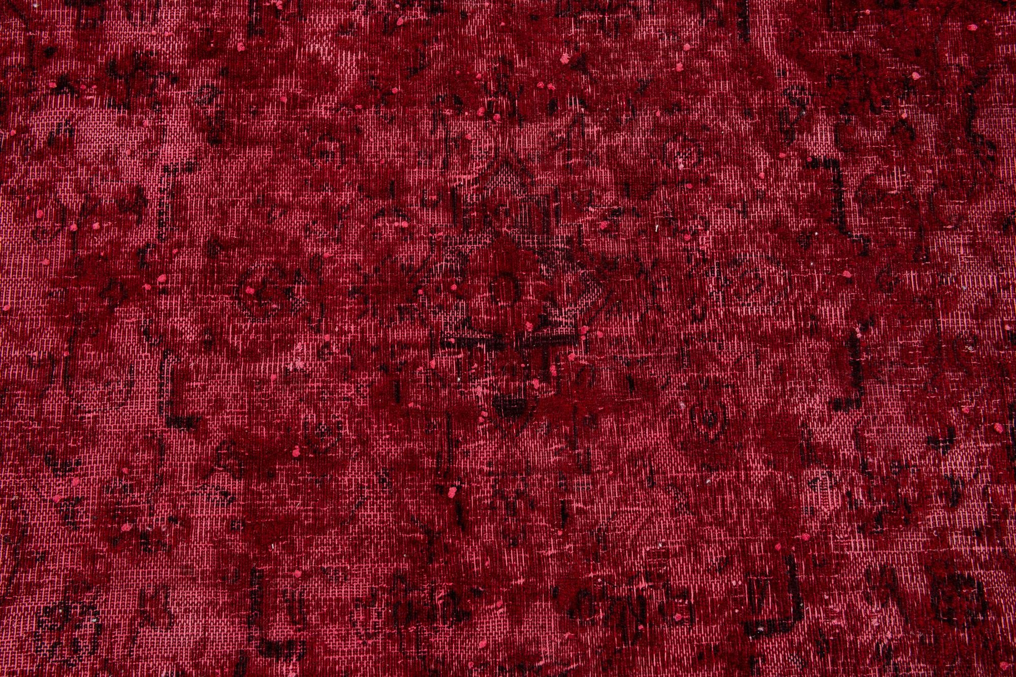 8' 8 x 12' 1 Hand Knotted Ultra Vintage Persian Wool Rug