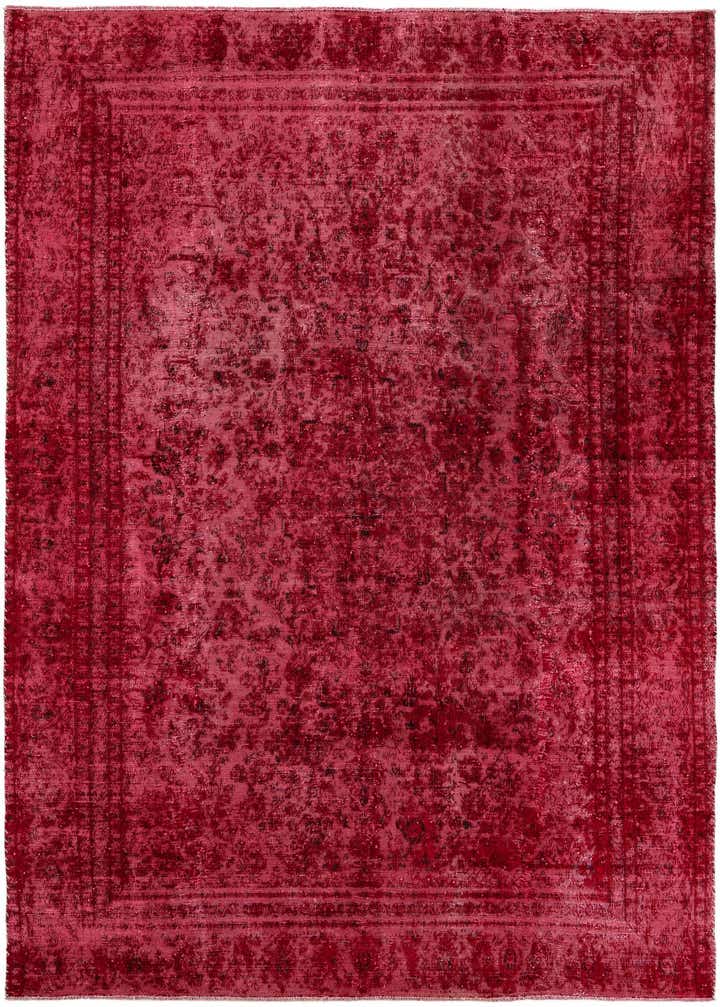 8' 8 x 12' 1 Hand Knotted Ultra Vintage Persian Wool Rug