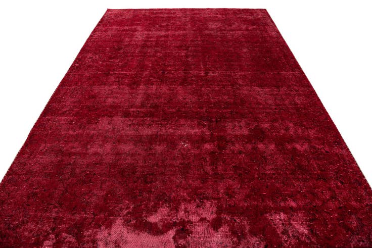 Detail image of 7' 2 x 10' 6 Hand Knotted Ultra Vintage Persian Wool Rug