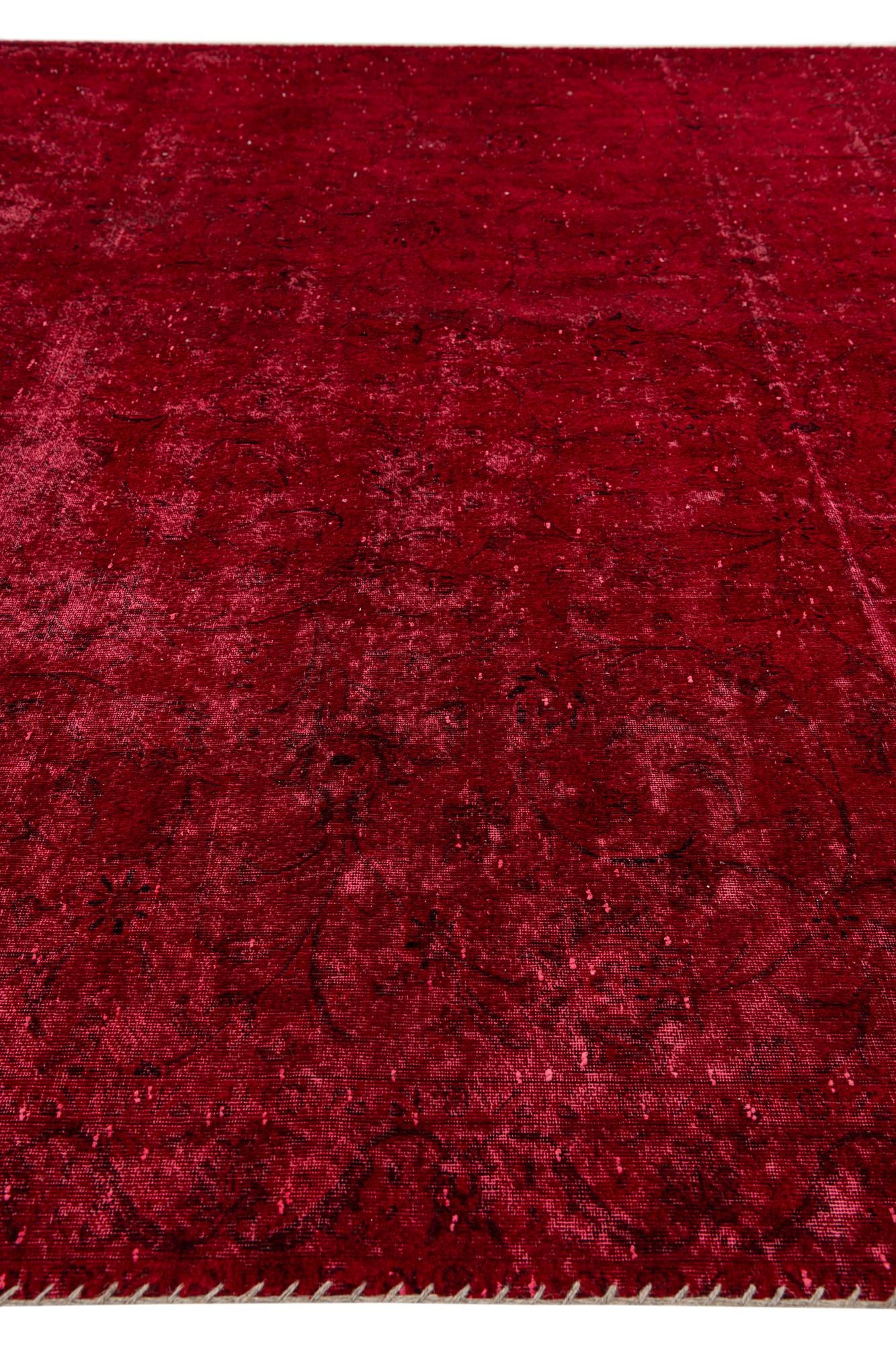 7' 2 x 10' 6 Hand Knotted Ultra Vintage Persian Wool Rug