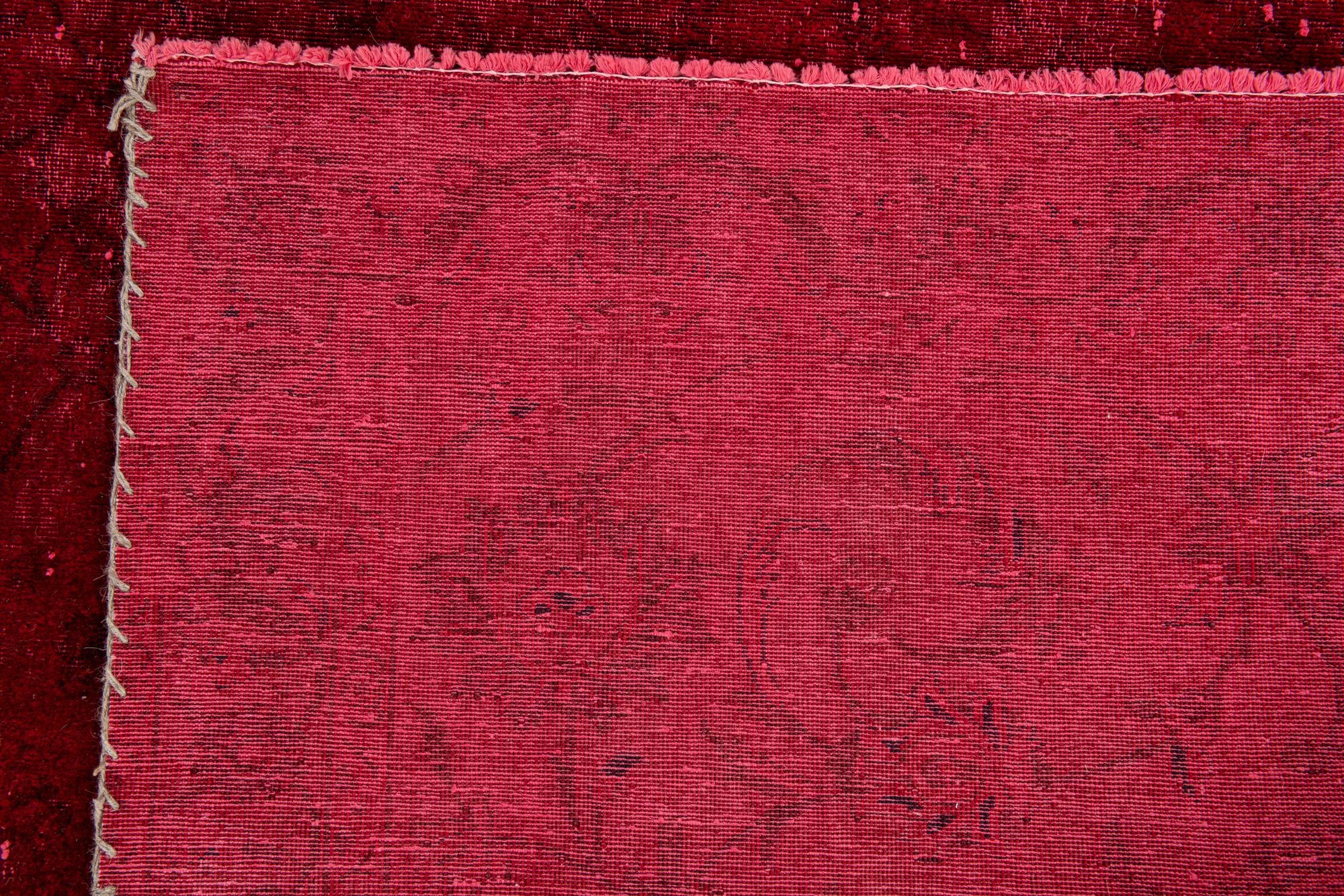 7' 2 x 10' 6 Hand Knotted Ultra Vintage Persian Wool Rug