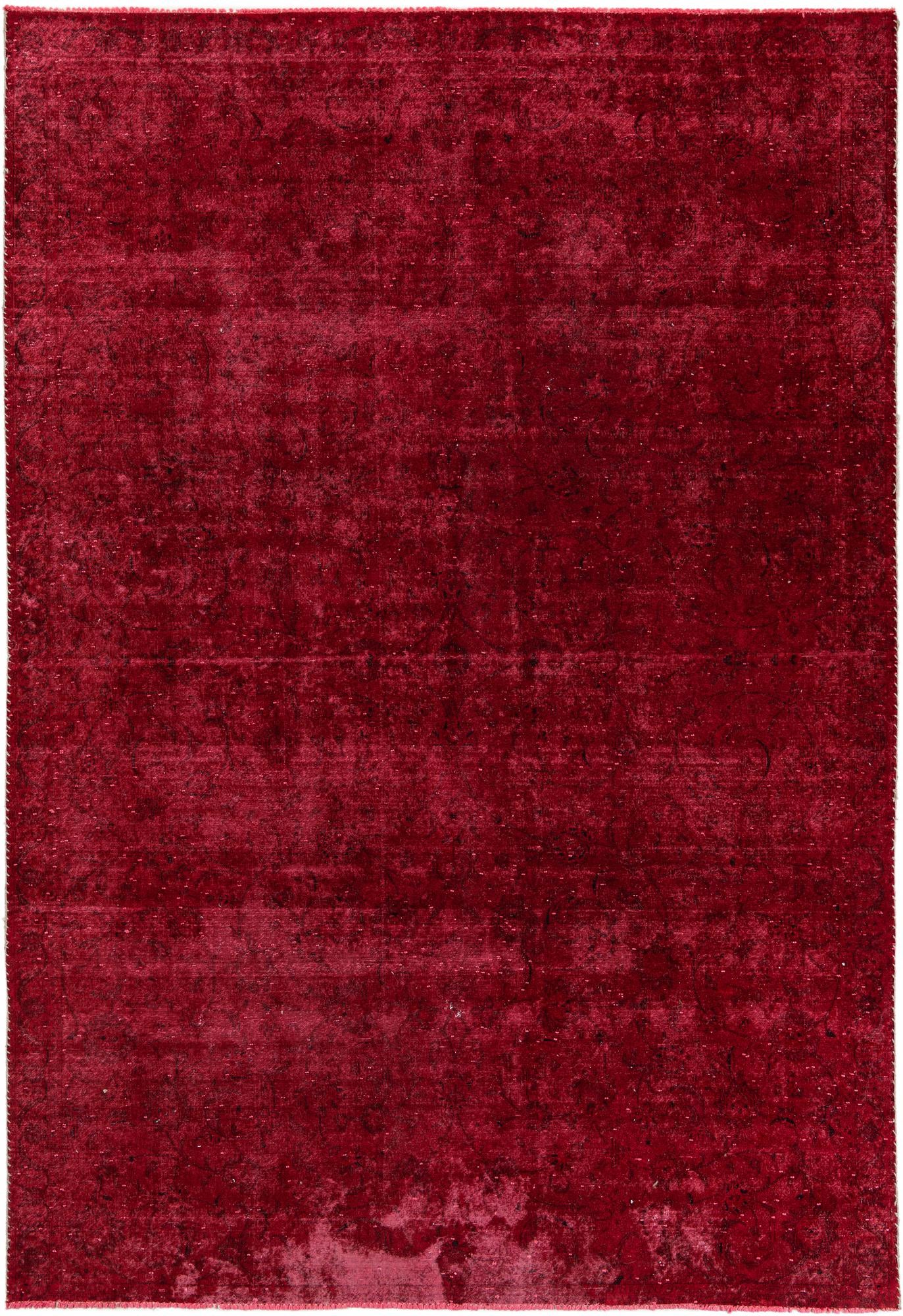 7' 2 x 10' 6 Hand Knotted Ultra Vintage Persian Wool Rug