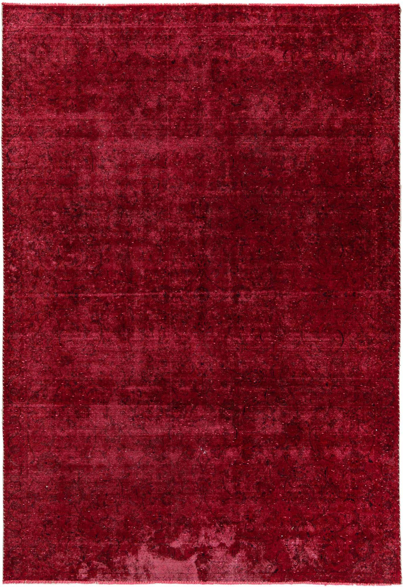 7' 2 x 10' 6 Hand Knotted Ultra Vintage Persian Wool Rug