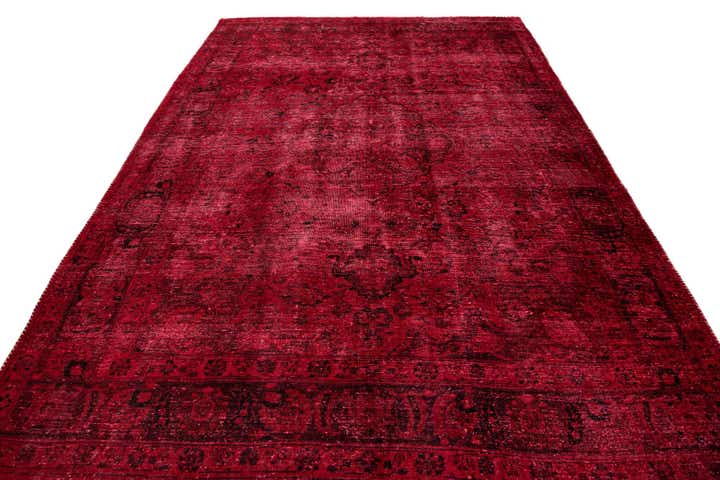 7' x 10' 3 Hand Knotted Ultra Vintage Persian Wool Rug