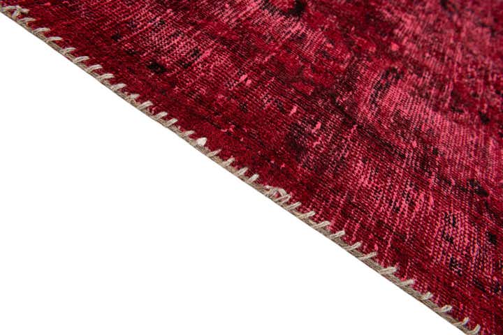 7' x 10' 3 Hand Knotted Ultra Vintage Persian Wool Rug