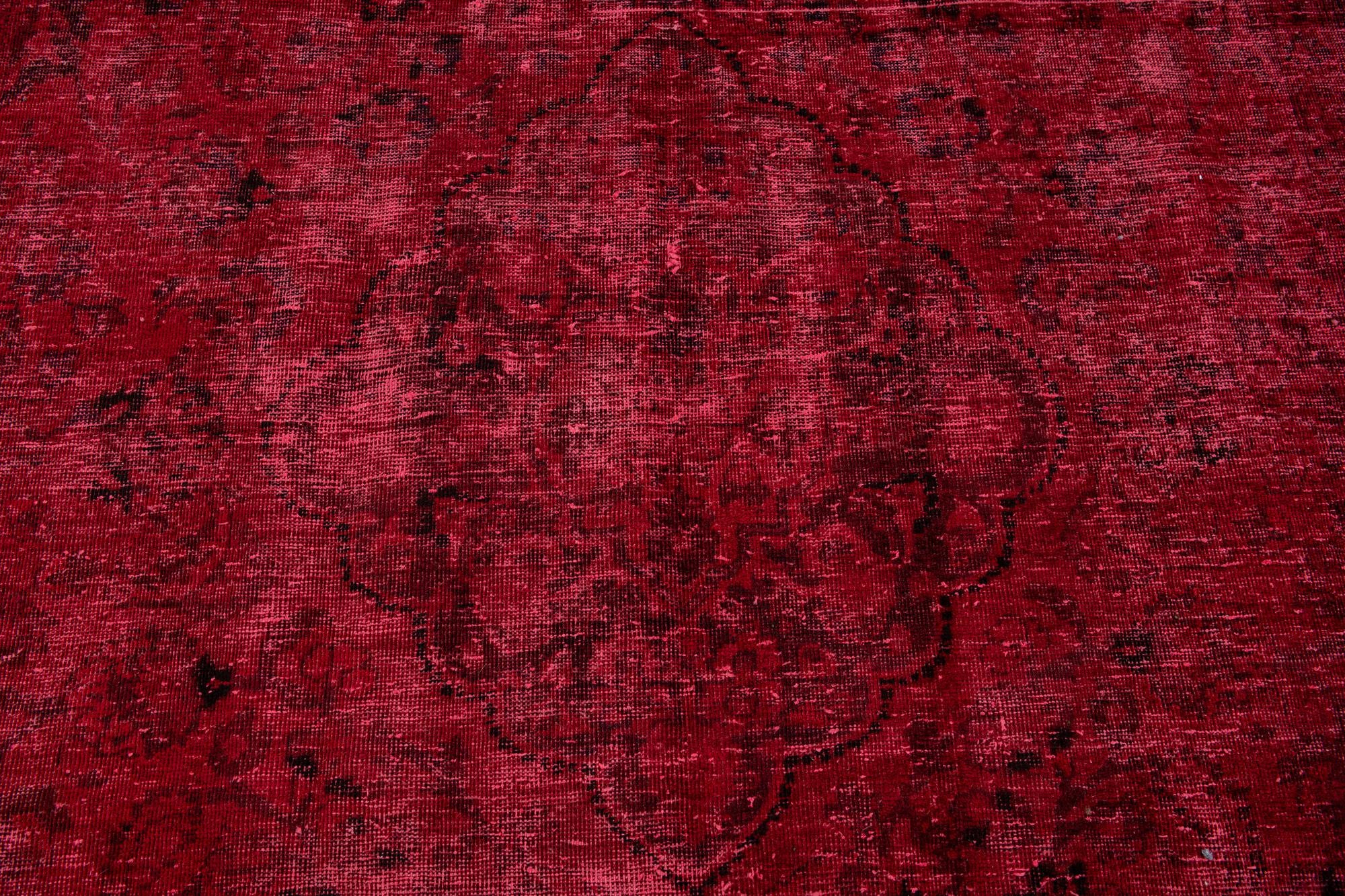 7' x 10' 3 Hand Knotted Ultra Vintage Persian Wool Rug