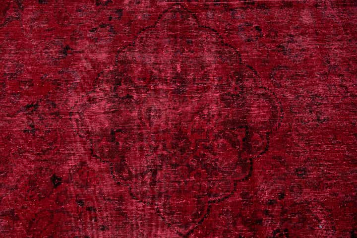 7' x 10' 3 Hand Knotted Ultra Vintage Persian Wool Rug