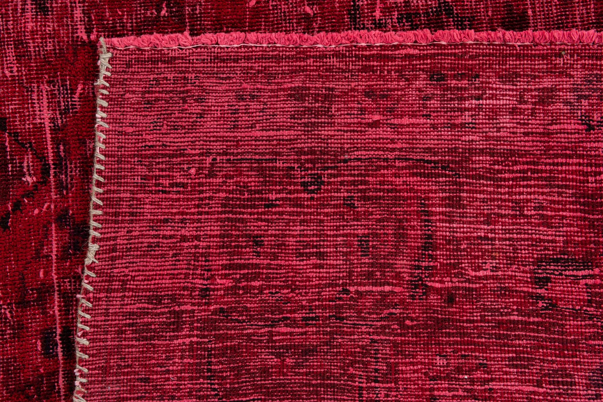 7' x 10' 3 Hand Knotted Ultra Vintage Persian Wool Rug
