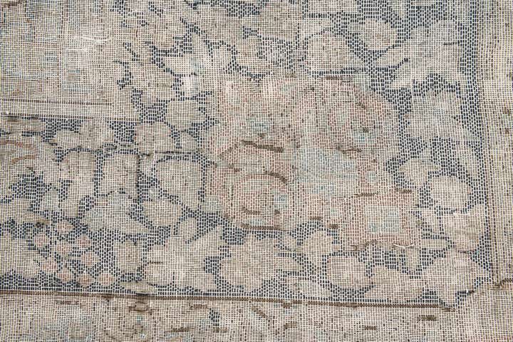 9' 8 x 13' 2 Hand Knotted Ultra Vintage Persian Wool Rug