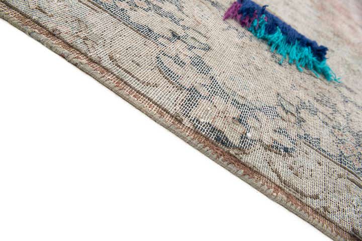 9' 8 x 13' 2 Hand Knotted Ultra Vintage Persian Wool Rug