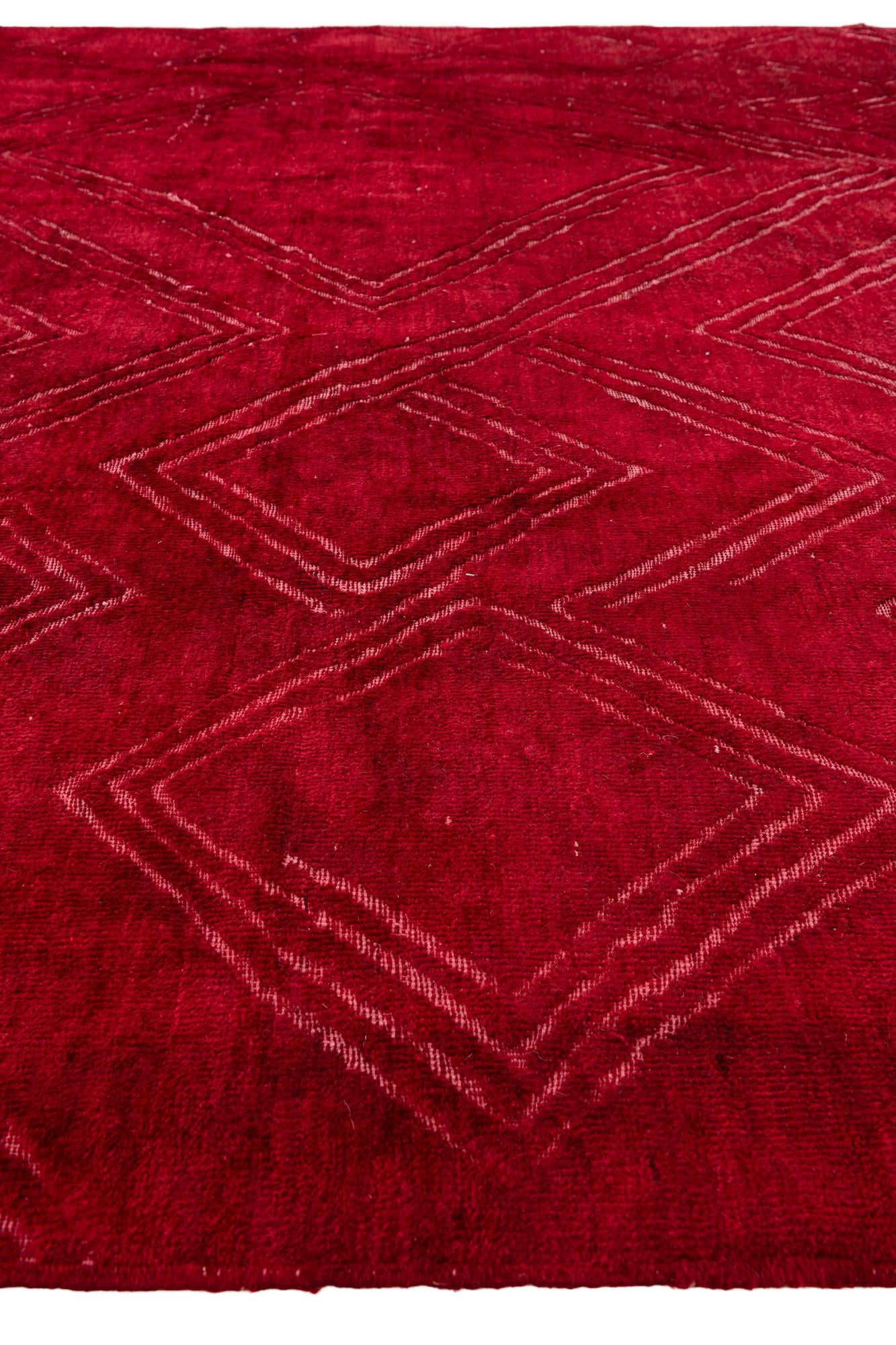 8' 2 x 10' Hand Knotted Ultra Vintage Persian Wool Rug