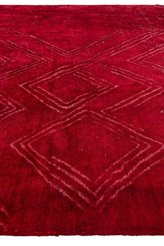 8' 2 x 10' Hand Knotted Ultra Vintage Persian Wool Rug