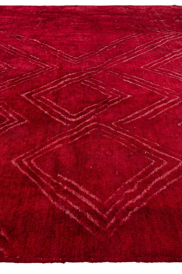 Detail image of 8' 2 x 10' Hand Knotted Ultra Vintage Persian Wool Rug