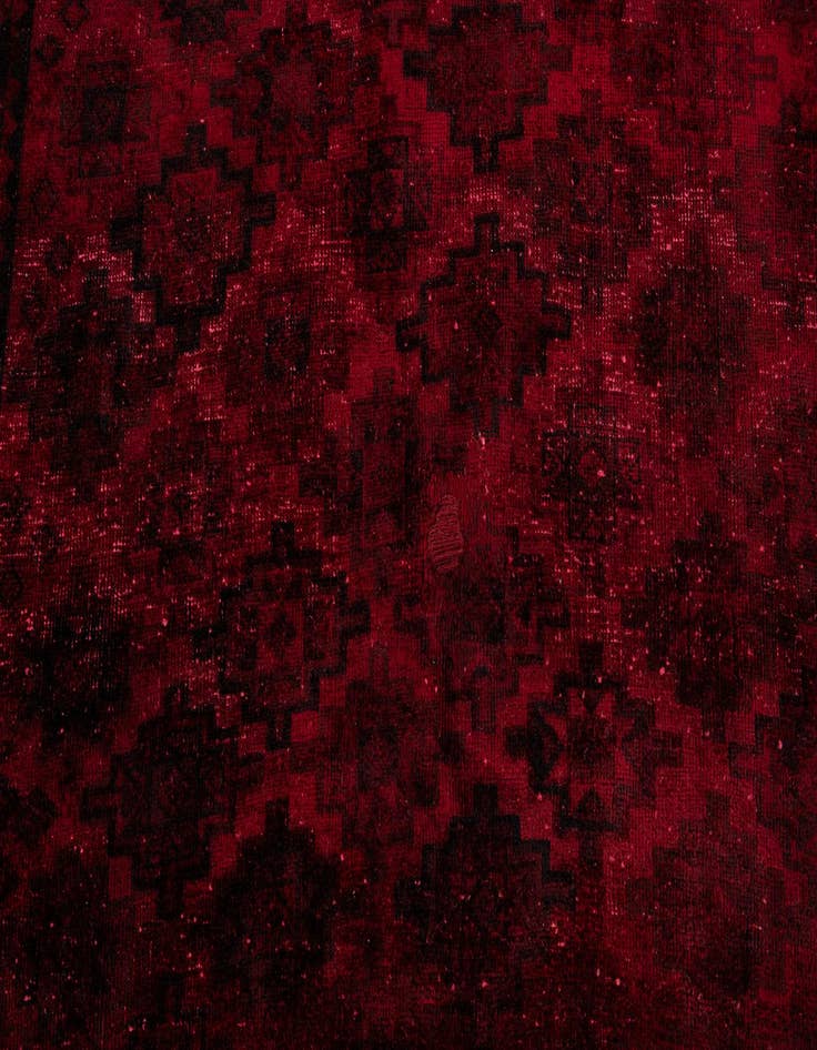 Detail image of 5' 5 x 7' 5  Hand Knotted Ultra Vintage Persian Wool Rug