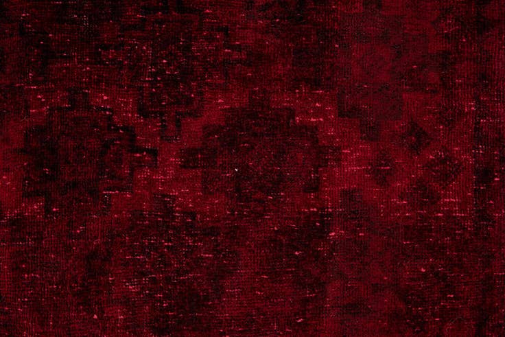 Detail image of 5' 5 x 7' 5 Hand Knotted Ultra Vintage Persian Wool Rug