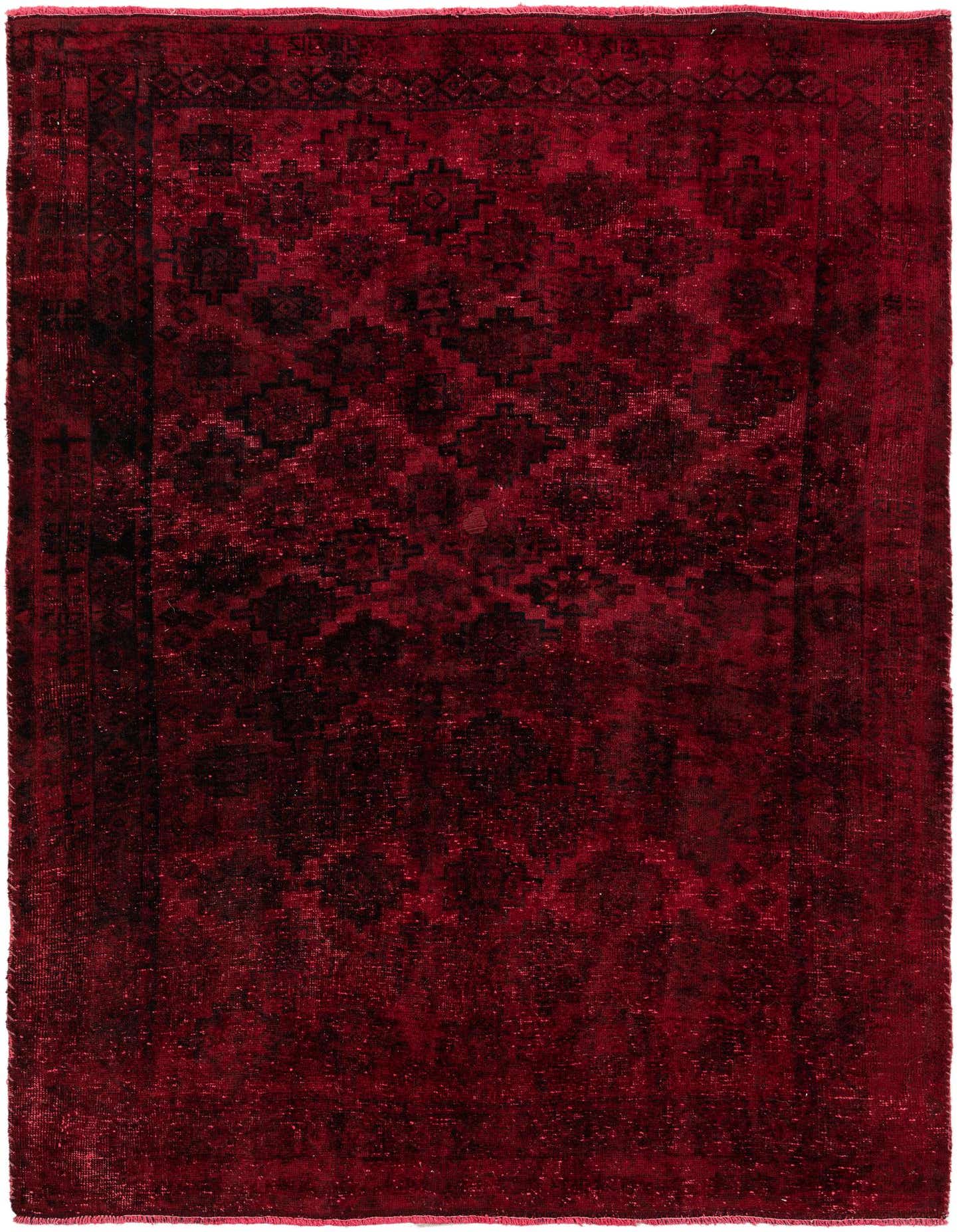 Primary image 5' 5 x 7' 5  Hand Knotted Ultra Vintage Persian Wool Rug