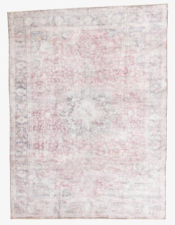 9' 8 x 12' 10 Hand Knotted Ultra Vintage Persian Wool Rug