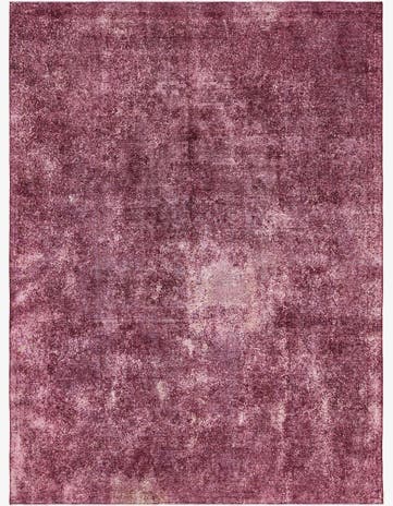 9' 6 x 13' Hand Knotted Ultra Vintage Persian Wool Rug