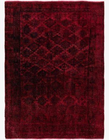 5' 5 x 7' 5 Hand Knotted Ultra Vintage Persian Wool Rug