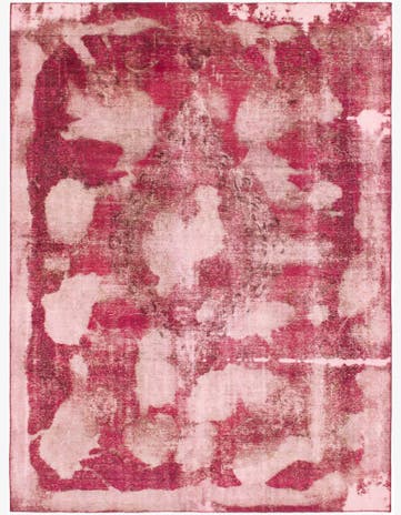 8' 10 x 11' 9 Hand Knotted Ultra Vintage Persian Wool Rug