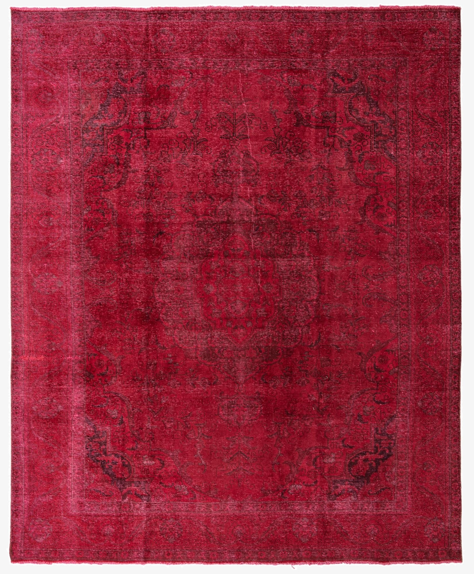 Primary image 9' 10 x 12'  Hand Knotted Ultra Vintage Persian Wool Rug