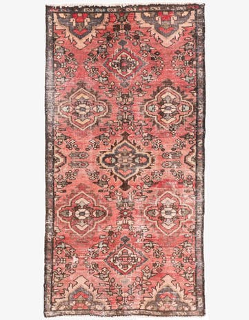 2' 9 x 5' 4 Hand Knotted Ultra Vintage Persian Wool Rug