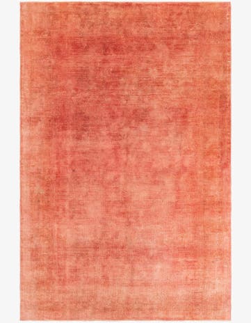 6' 7 x 10' 1 Hand Knotted Ultra Vintage Persian Wool Rug