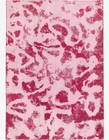 6' x 8' 8 Hand Knotted Ultra Vintage Persian Wool Rug