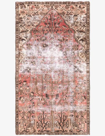 3' x 5' 5 Hand Knotted Ultra Vintage Persian Wool Rug
