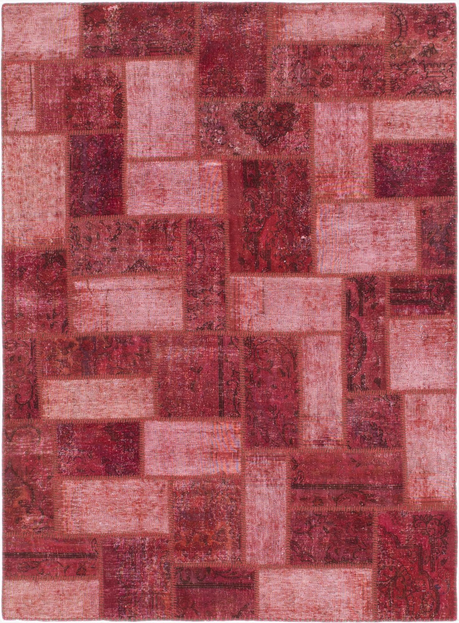 5' x 7'  Hand Knotted Ultra Vintage Persian Wool Rug