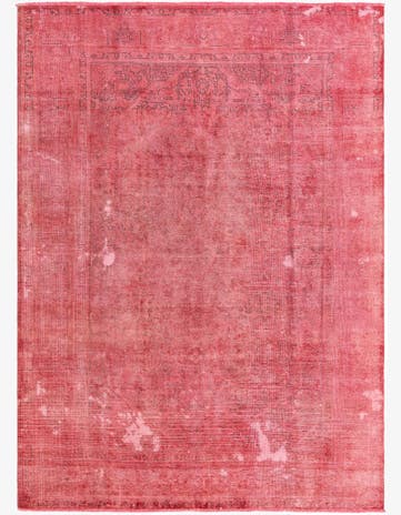 8' 1 x 11' 2 Hand Knotted Ultra Vintage Persian Wool Rug