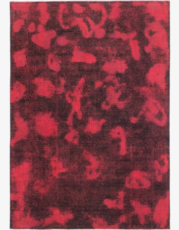 6' 8 x 9' 6 Hand Knotted Ultra Vintage Persian Wool Rug