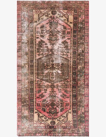 3' 4 x 6' 3 Hand Knotted Ultra Vintage Persian Wool Rug
