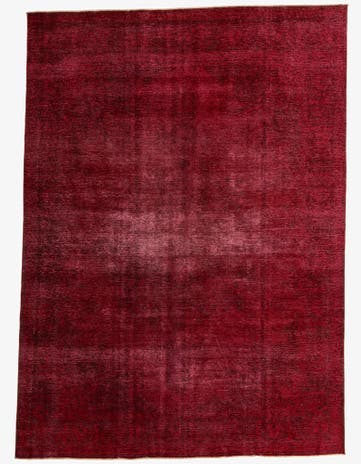 9' 4 x 13' Hand Knotted Ultra Vintage Persian Wool Rug