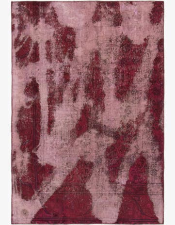 5' x 7' Hand Knotted Ultra Vintage Persian Wool Rug