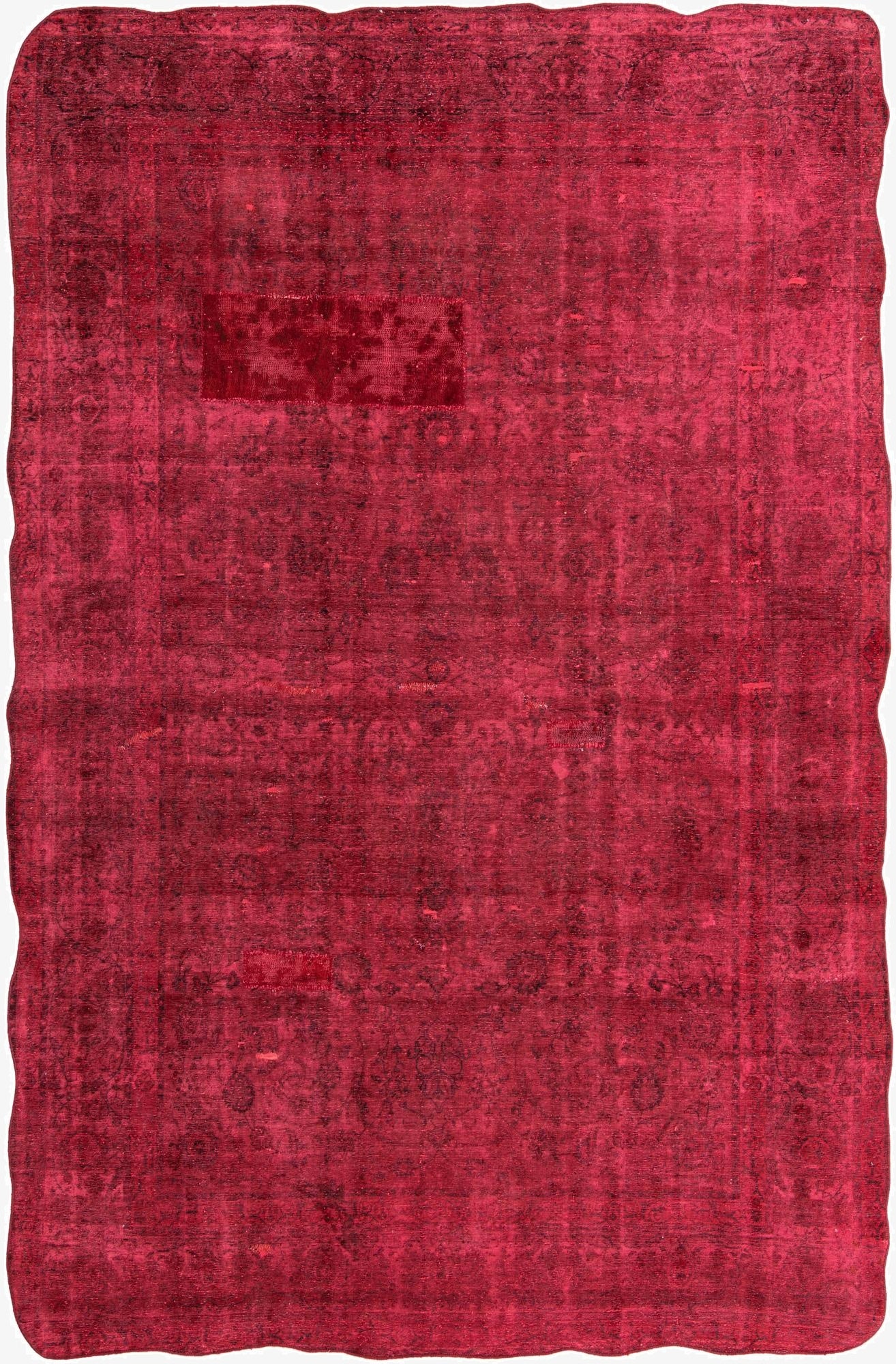 Primary image 8' x 12' 4  Hand Knotted Ultra Vintage Persian Wool Rug