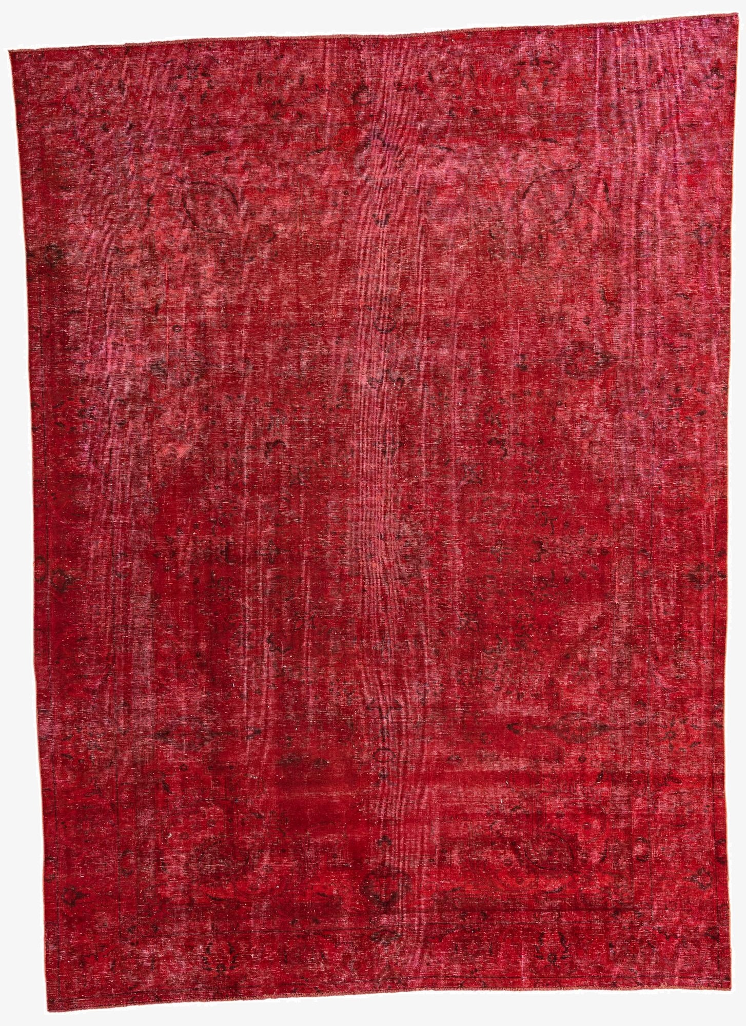 9' 1 x 12' 4  Hand Knotted Ultra Vintage Persian Wool Rug