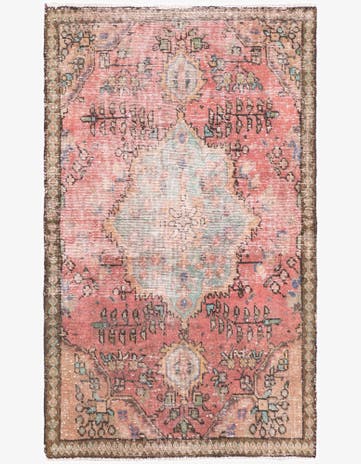 3' 1 x 5' Hand Knotted Ultra Vintage Persian Wool Rug