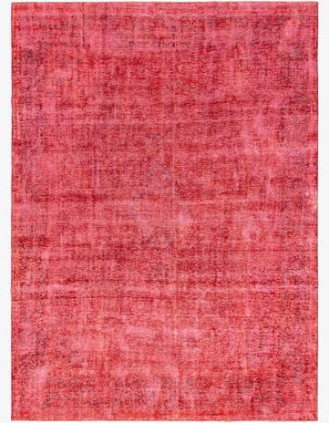 10' x 13' 4 Hand Knotted Ultra Vintage Persian Wool Rug