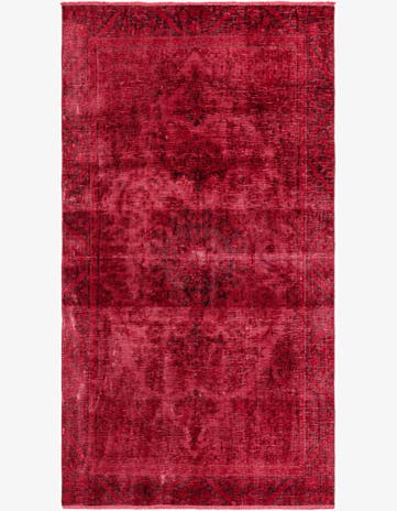 4' 4 x 7' 10 Hand Knotted Ultra Vintage Persian Wool Rug