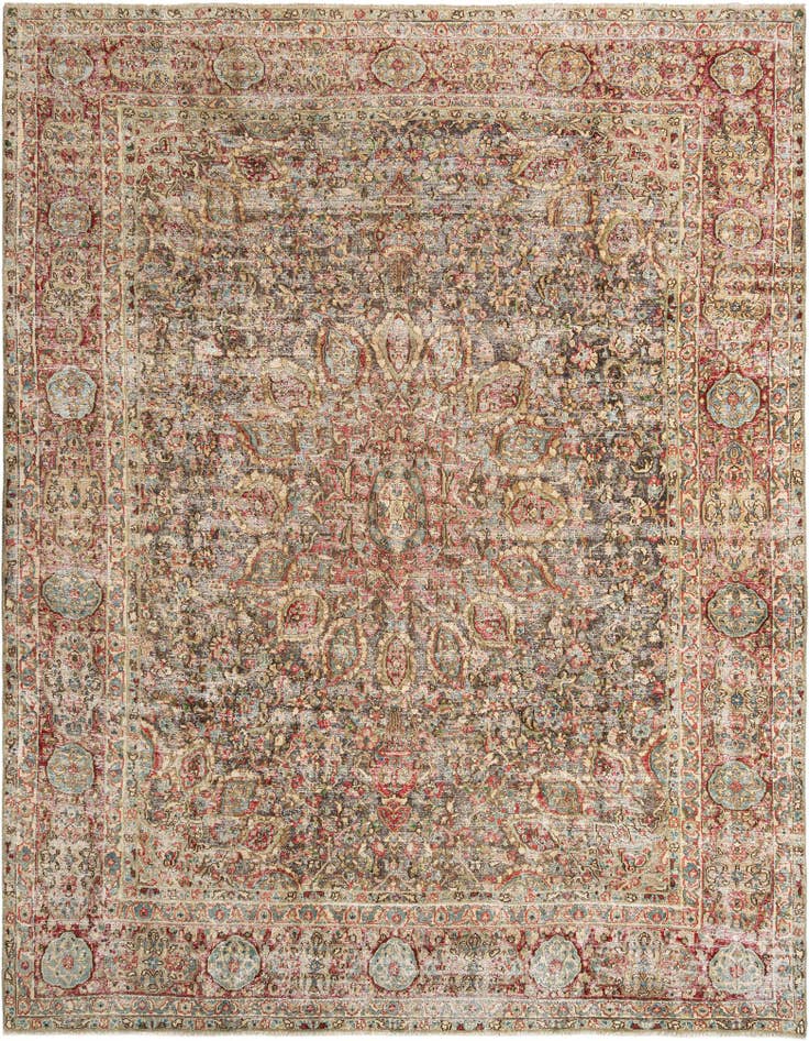Detail image of 9' 8 x 12' 4 Vintage Royal Wool Rug