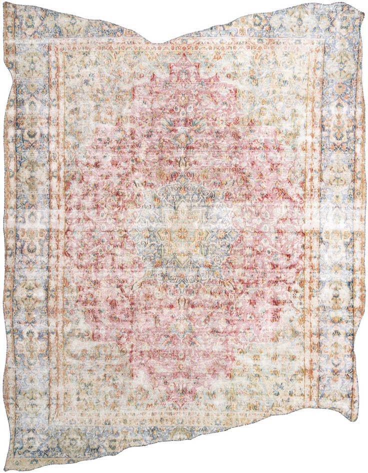 Detail image of 9' 6 x 10' 10 Vintage Royal Wool Rug