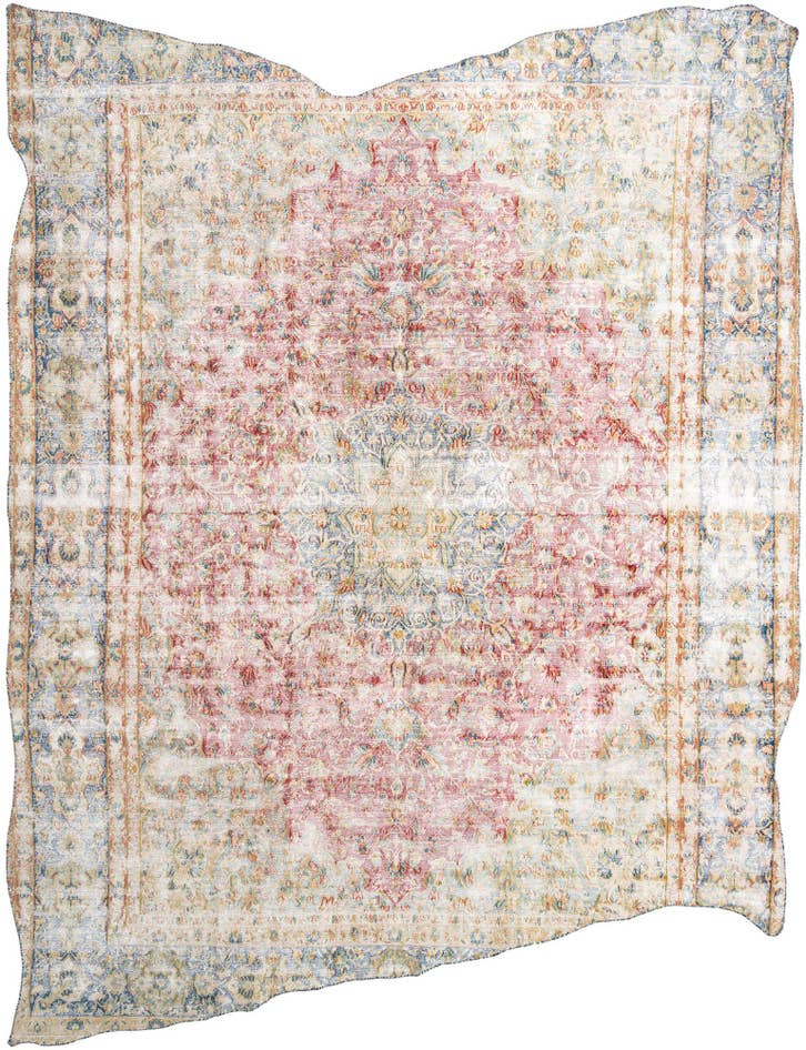 Detail image of 9' 6 x 10' 10 Vintage Royal Wool Rug
