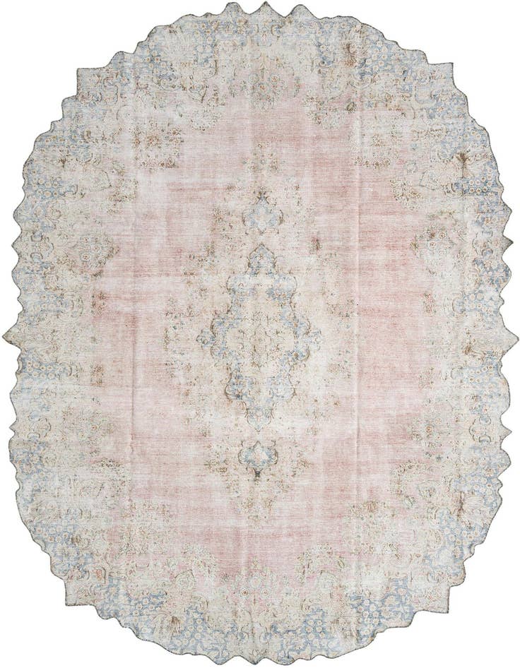 Detail image of 8' 6 x 11' 8 Vintage Royal Wool Rug