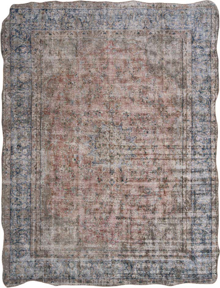 9' 6 x 12' 8 Vintage Royal Wool Rug