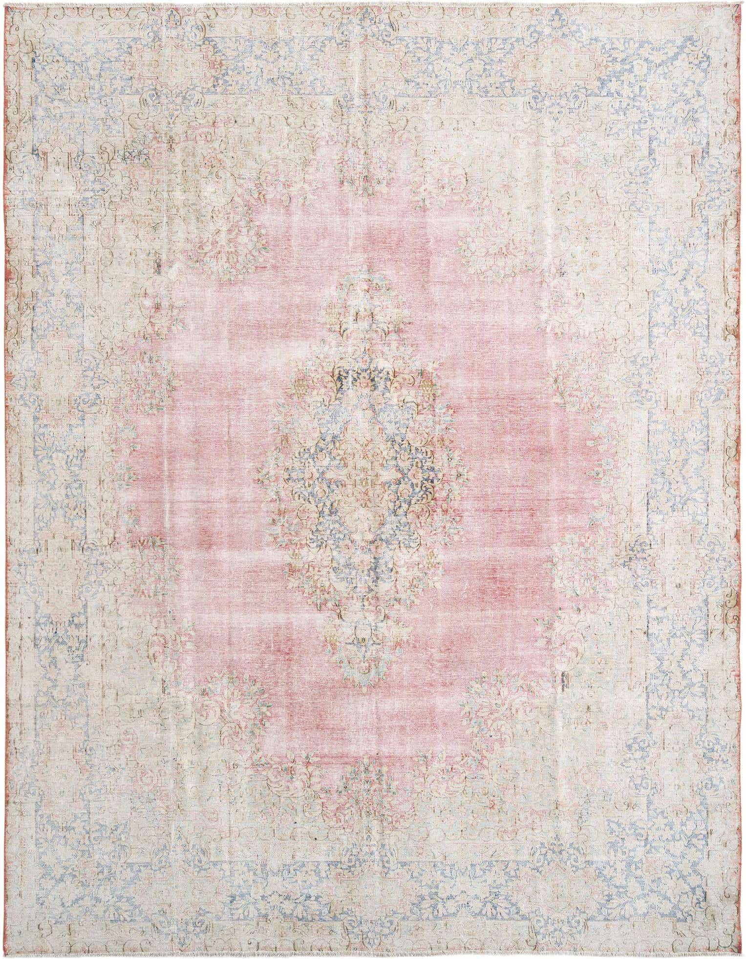 Primary image 9' 7 x 12' 11 Vintage Royal Wool Rug