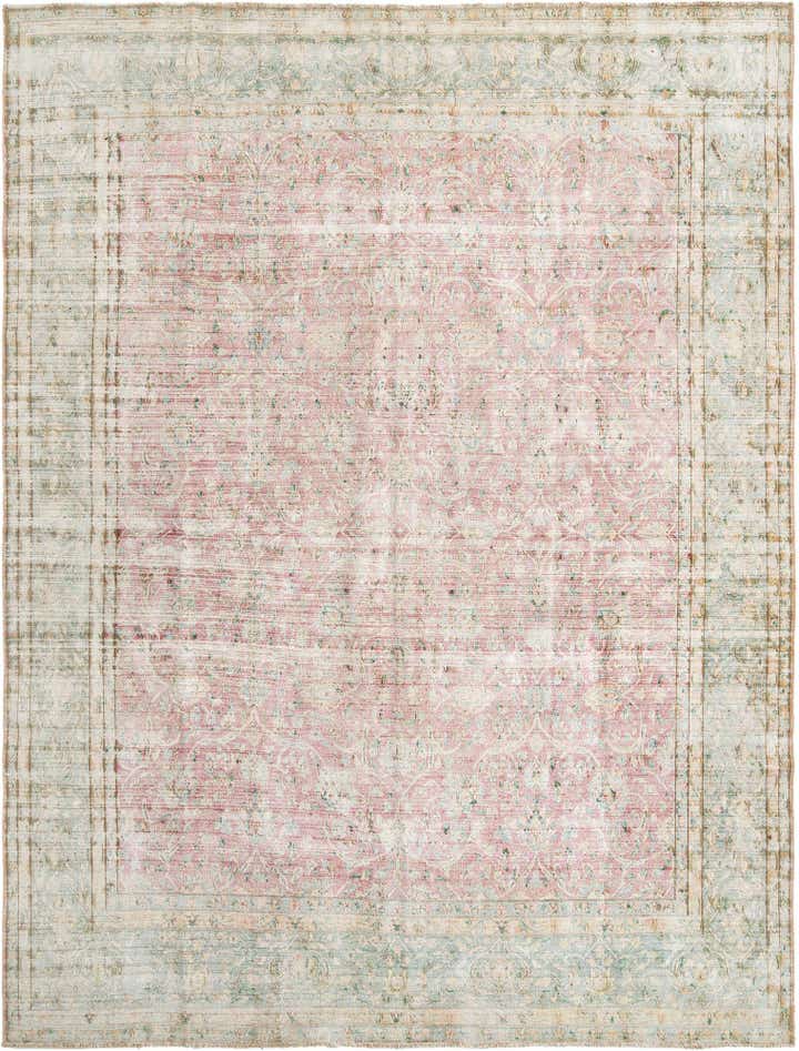 9' 8 x 12' 11 Vintage Royal Wool Rug