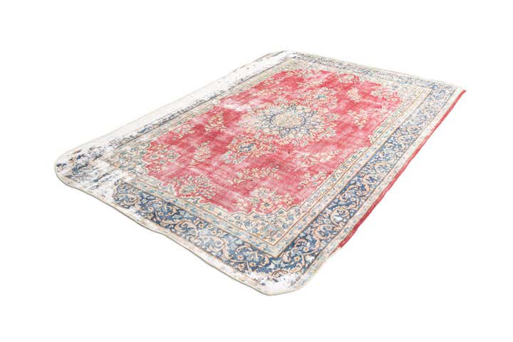 6' 11 x 10' Vintage Royal Wool Rug