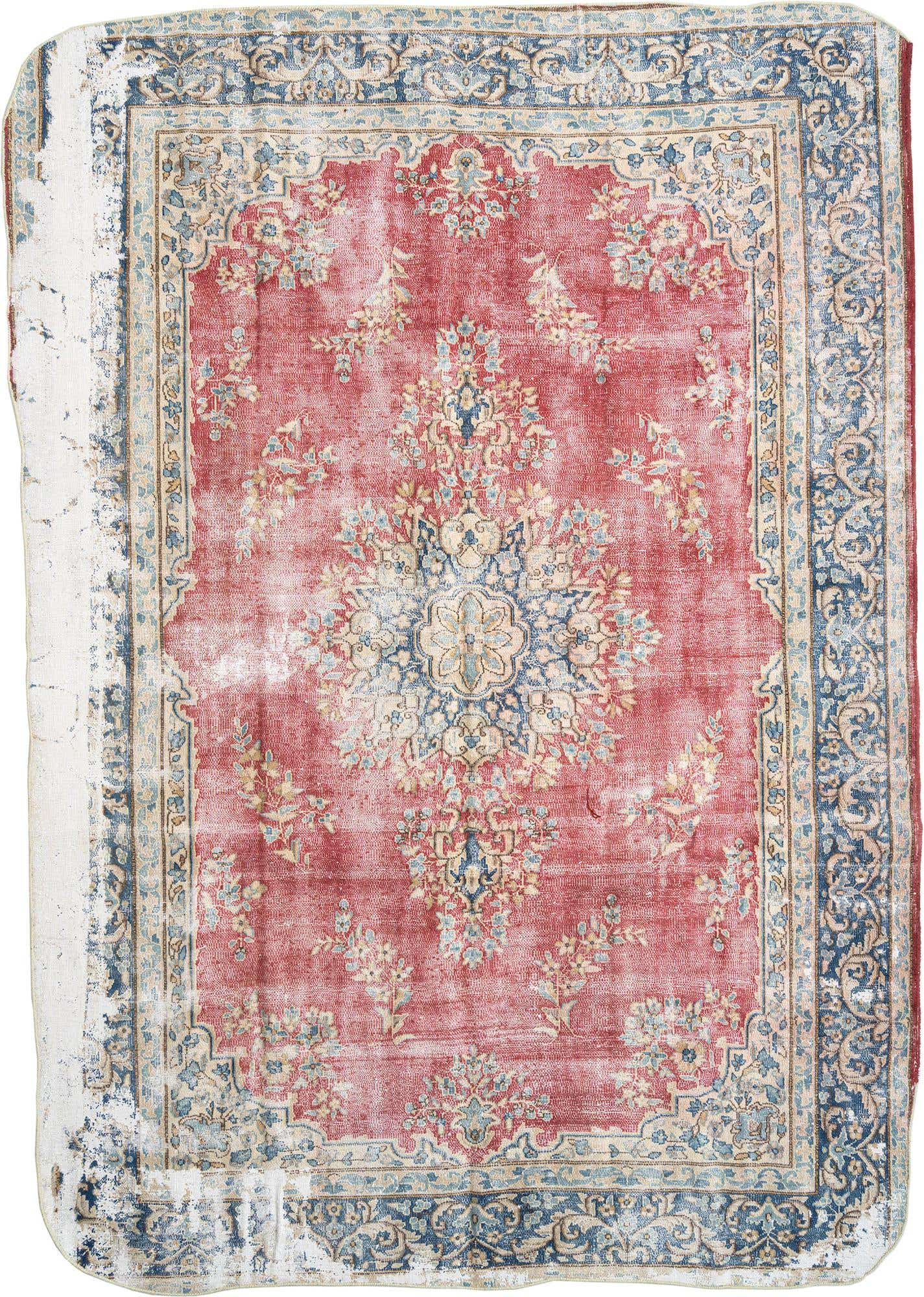 6' 11 x 10' Vintage Royal Wool Rug